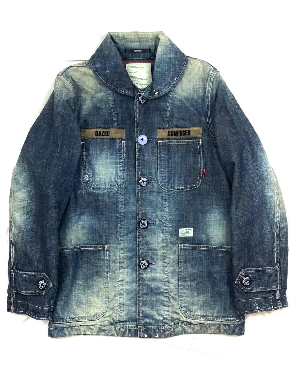 W TAPS ダブルタップス デニムカバーオール、ANCHORS COAT FIELD CTN DENIM (S)_画像10