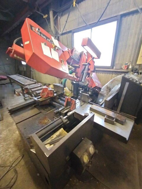 【京都府発】AMADA アマダ 自動送り付バンドソー HFA250 金属切断機 2005年製 三相200V 動作良好 ※現地引き取り限定★_画像4