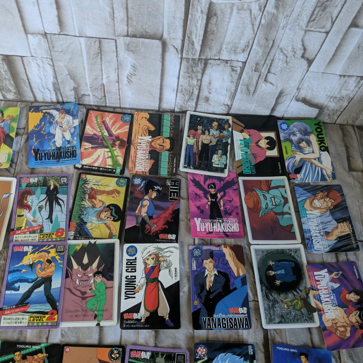 OKOS41 ^ карта Yu Yu Hakusho суммировать эпоха Heisei retro Carddas подлинная вещь аниме товары 