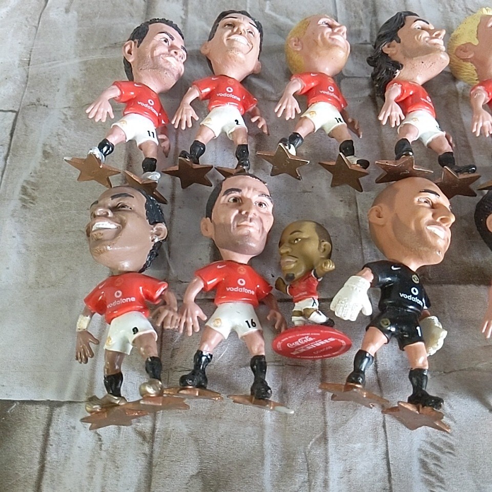 OKOS119 ▲ サッカー選手 ミニフィギュア コリンシアン Manchester マンチェスター まとめ vodafone 現状品_画像3
