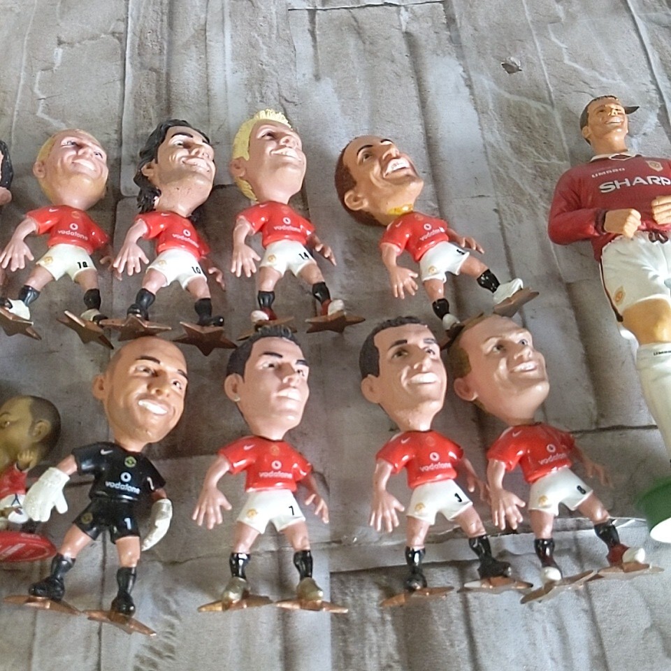 OKOS119 ▲ サッカー選手 ミニフィギュア コリンシアン Manchester マンチェスター まとめ vodafone 現状品_画像5