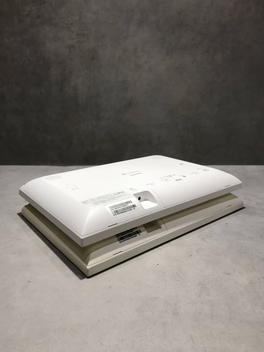 ポータブルテレビ 2台まとめ【S14426◎】SoftBank photovision TV ソフトバンク 202HW ホワイト 251115_画像7