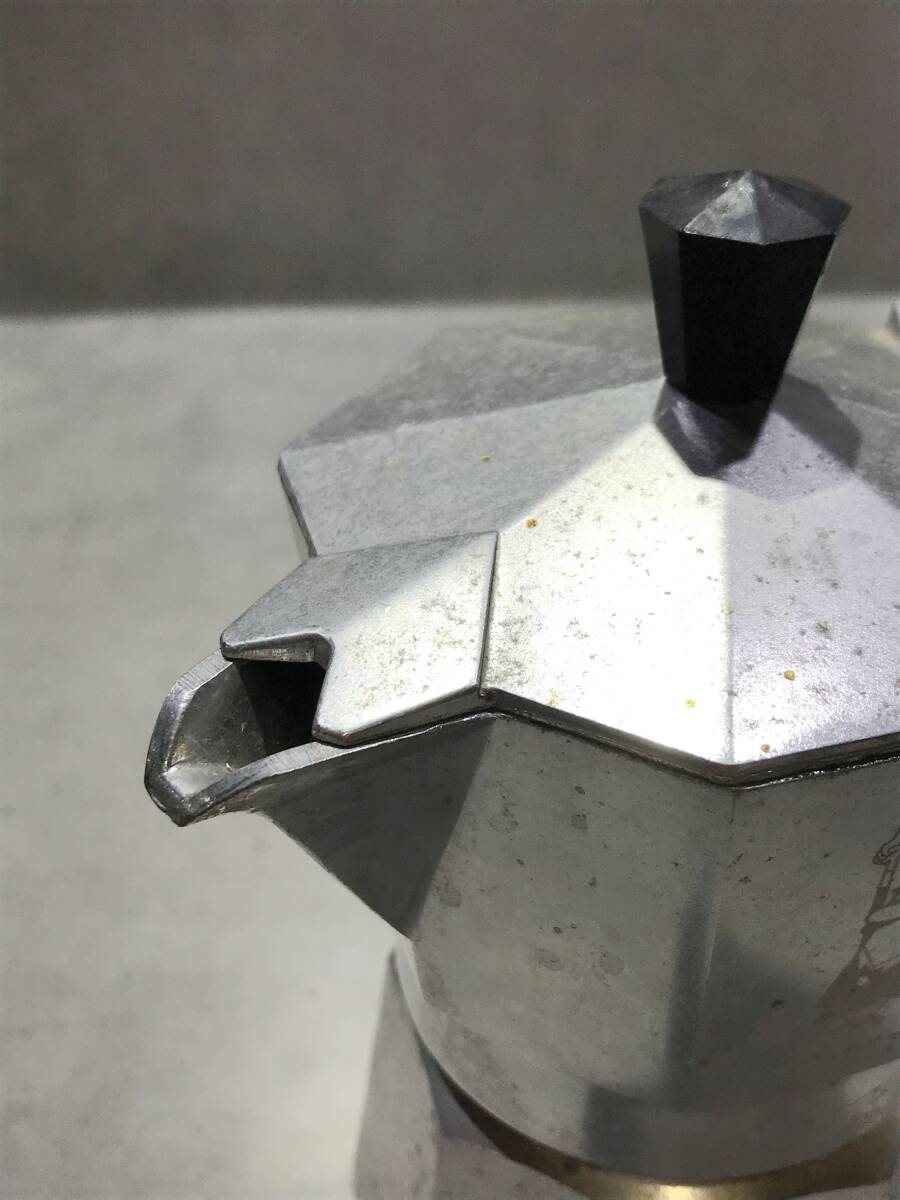 エスプレッソメーカー【S14483◎】BIALETTI Moka Express ビアレッティ　直火式　E11　イタリア製【中古】251120_画像3