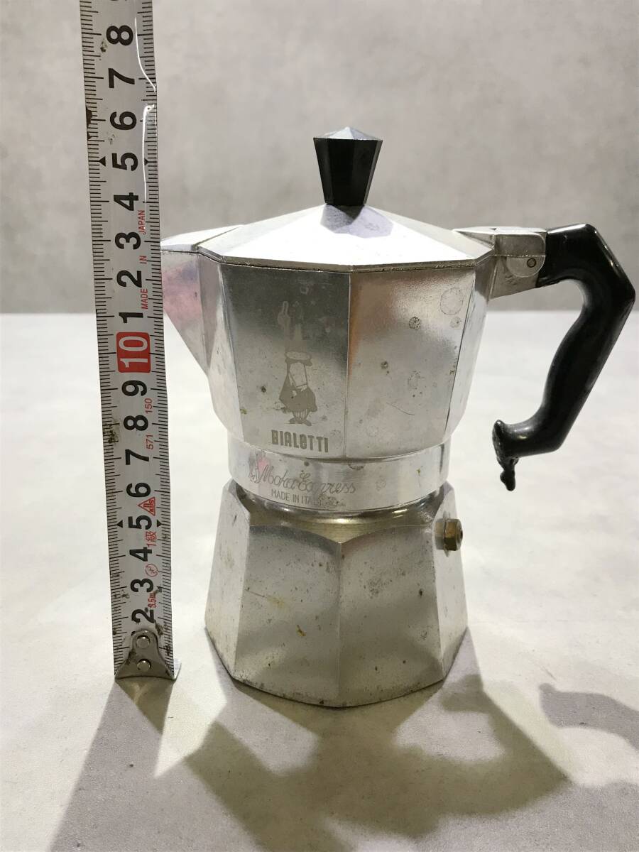 エスプレッソメーカー【S14483◎】BIALETTI Moka Express ビアレッティ　直火式　E11　イタリア製【中古】251120_画像7