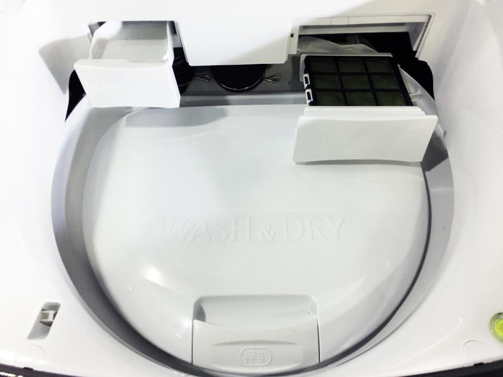 送料無料★2020年製★極上超美品 中古★日立 8㎏ ビートウォッシュ!「AIお洗濯」でかしこくきれいに洗う! 洗濯乾燥機【BW-DV80E-W】FQAC_画像8