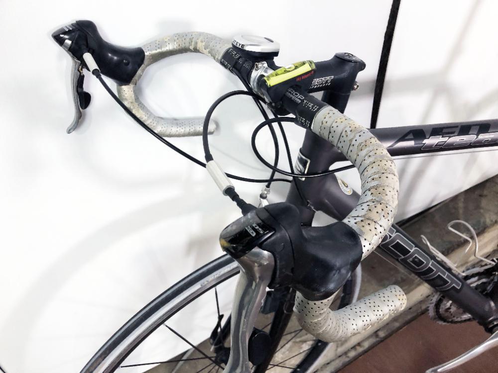 地域限定送料無料★そこそこ美品 中古★SCOTT スコット CR1 team ロードバイク SHIMANO 105【CR1 team】FPJJ_画像2