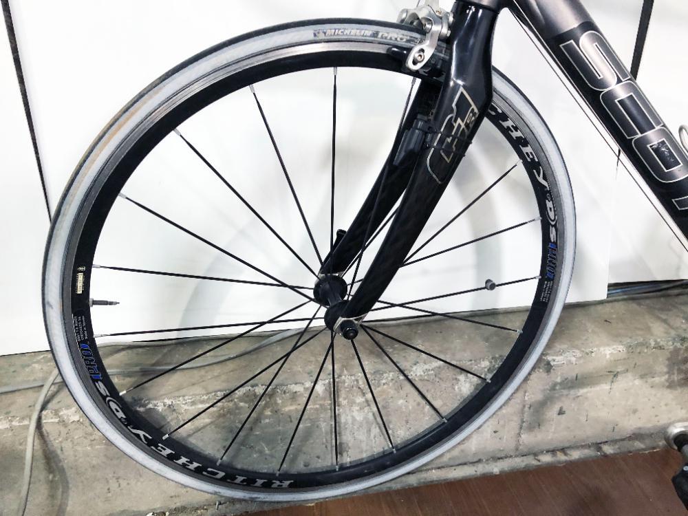 地域限定送料無料★そこそこ美品 中古★SCOTT スコット CR1 team ロードバイク SHIMANO 105【CR1 team】FPJJ_画像3