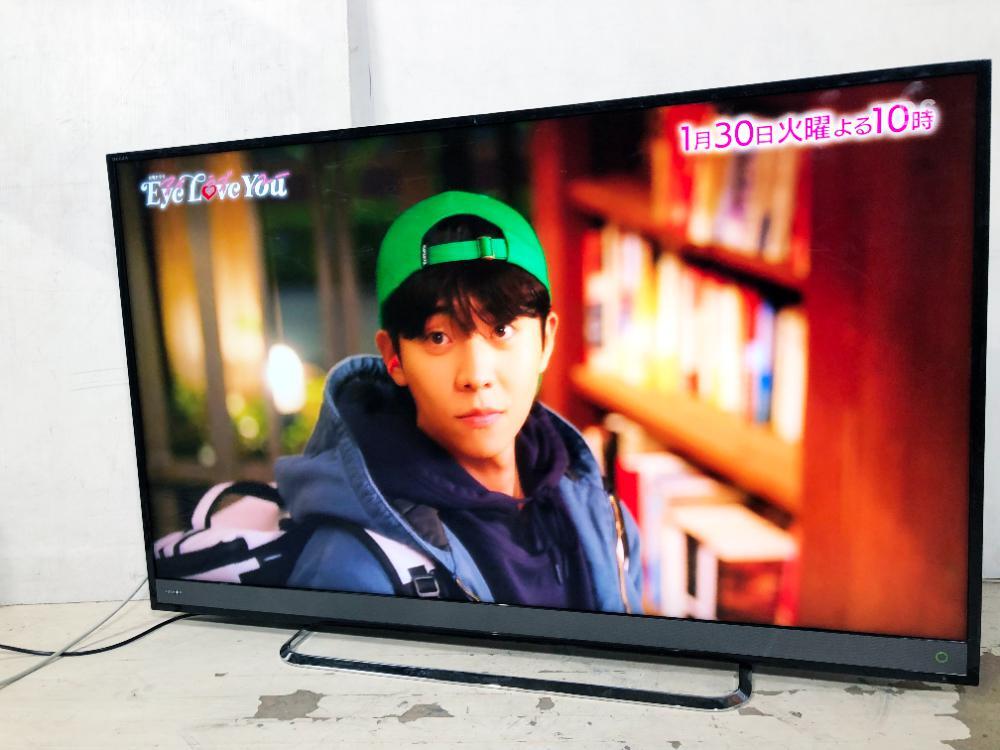 地域限定送料無料★極上超美品 中古★東芝 50V型「REGZA」フロントスピーカー採用！美肌リアライザー搭載 4K液晶テレビ【50M510X】FUFV_画像2