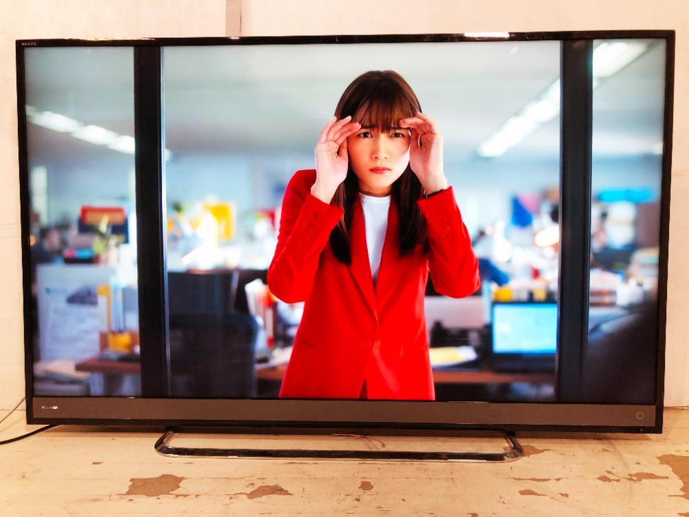 地域限定送料無料★極上超美品 中古★東芝 50V型「REGZA」フロントスピーカー採用！美肌リアライザー搭載 4K液晶テレビ【50M510X】FUFV_画像3