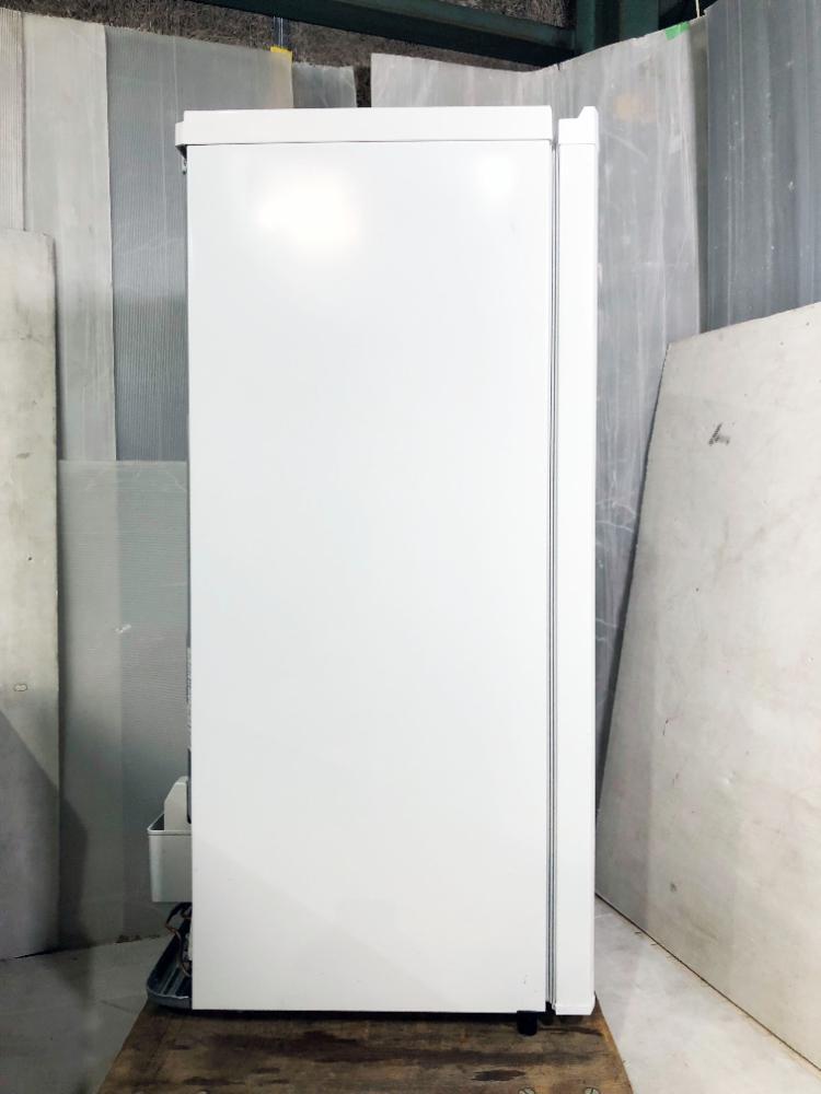  бесплатная доставка *2024 год производства * первоклассный очень красивый товар б/у * Mitsubishi 121L ширина 48cm. compact проект! вентилятор тип .. брать . не необходимо! 1 дверь морозилка [MF-U12H-W]FSEN