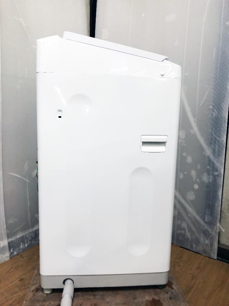 送料無料★2022年製★極上超美品 中古★AQUA 7kg 芯からキレイに「高濃度クリーン浸透＆3Dパワフル洗浄!!」洗濯機【AQW-V7N】FSLH_画像9