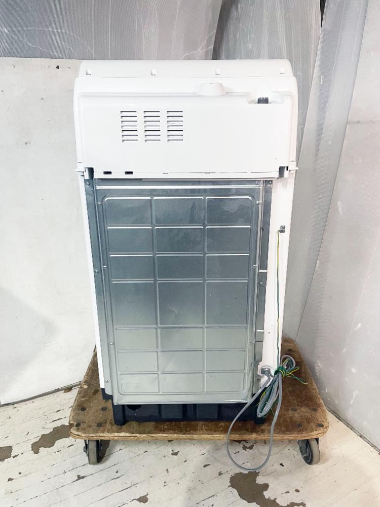 送料無料★2021年製 極上超美品 中古★Panasonic 10kg 泡洗浄パワフル立体水流！洗剤自動投入 洗濯乾燥機【NA-FW100K8-W】FSL9_画像10