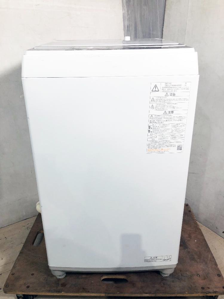 送料無料★2023年製★極上超美品 中古★東芝 7㎏ 浸透力×洗浄力で、繊維の奥からまっ白! Wシャワー洗浄 洗濯機【AW-700Z2】FSLN_画像2