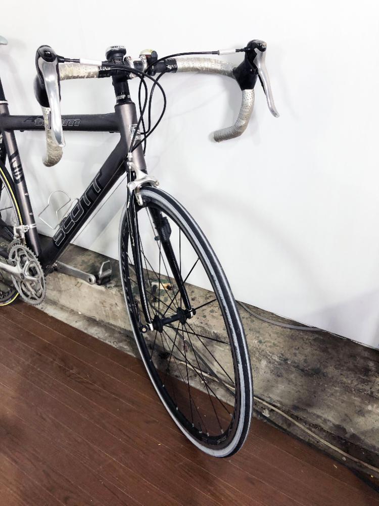 地域限定送料無料★そこそこ美品 中古★SCOTT スコット CR1 team ロードバイク SHIMANO 105【CR1 team】FPJJ_画像10