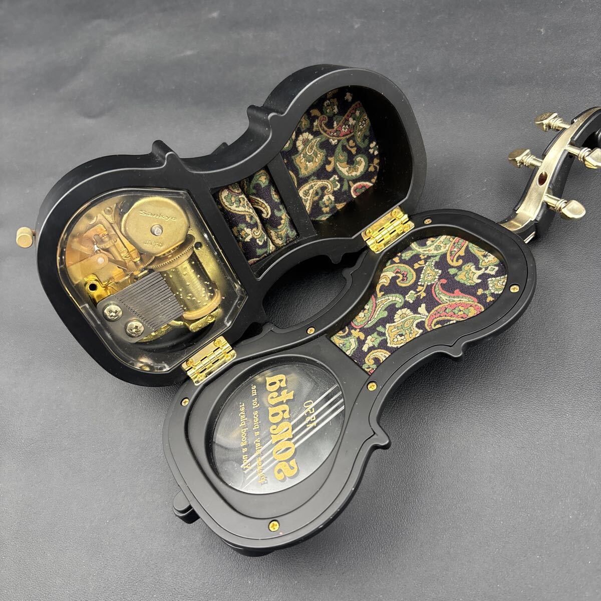 Lady Mate скрипка type музыкальная шкатулка аксессуары кейс для хранения искривление название .. полет сделано в Японии музыкальная шкатулка интерьер смешанные товары музыкальные инструменты музыкальная шкатулка 