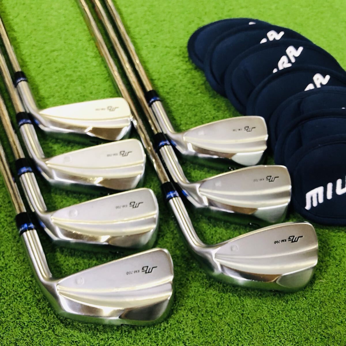 希少　三浦技研　KM-700　#4～P　モーダス 120 X（柔らかめ番手ずらし品）　7本セット　税込_画像1