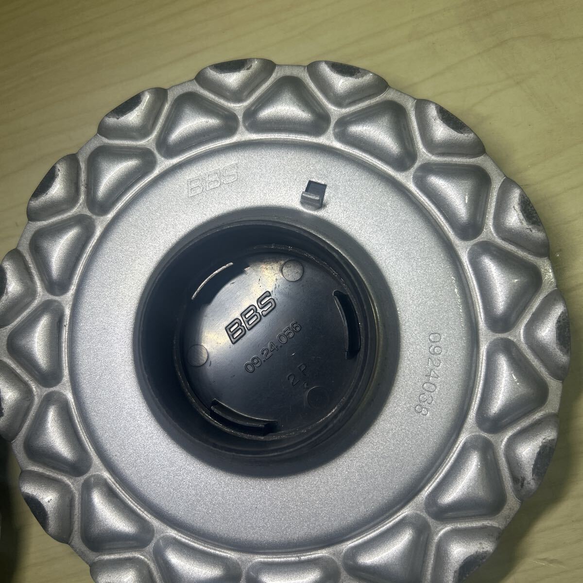 BBS センターキャップ　2枚セット　長期保管品★0924038★09.24.036★ ネジ式_画像7
