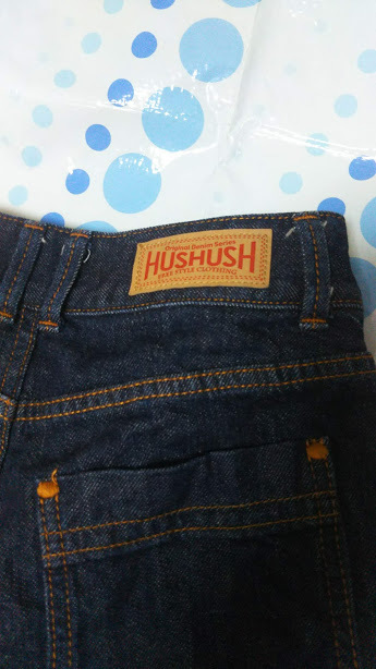 HUSHUSH HusHush Denim укороченные брюки размер 2