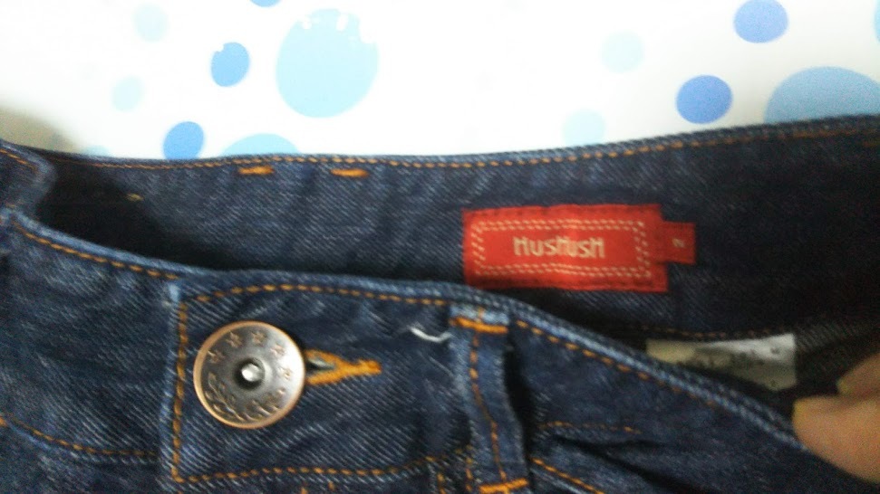 HUSHUSH HusHush Denim укороченные брюки размер 2