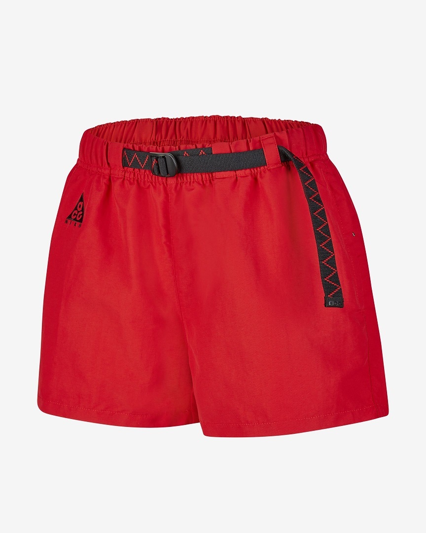 NIKE ACG short pants red L Nike wi men's e-si-ji- outdoor pants water-repellent nylon red CU8899-657