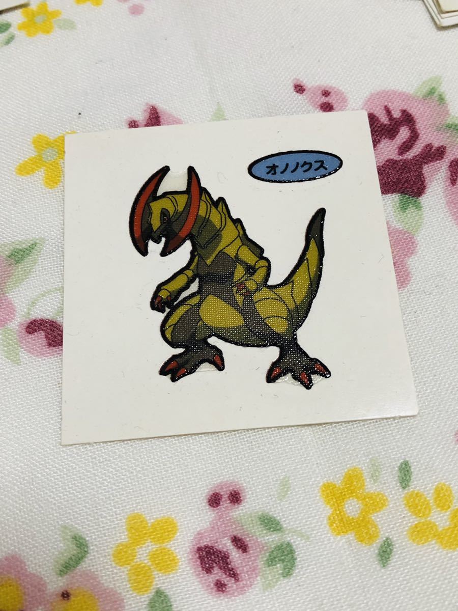 ポケモン デコキャラシール オノノクス_画像1