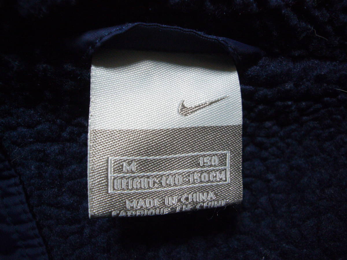  Nike обратная сторона боа пальто детский M размер 