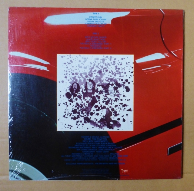 ALVIN LEE (TEN YEARS LATER)「ROCKET FUEL」米ORIG [RSO] シュリンク美品_画像2