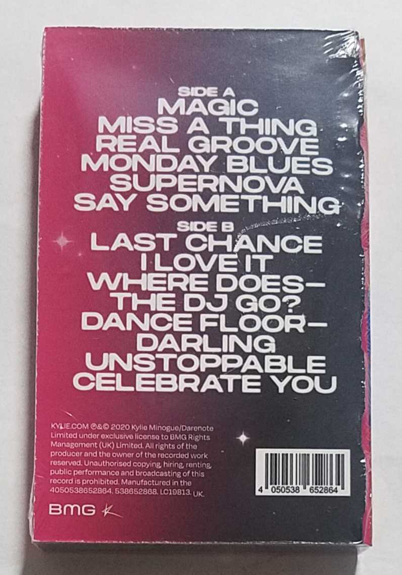 ヤフオク! - Kylie Minogue Disco Cassette