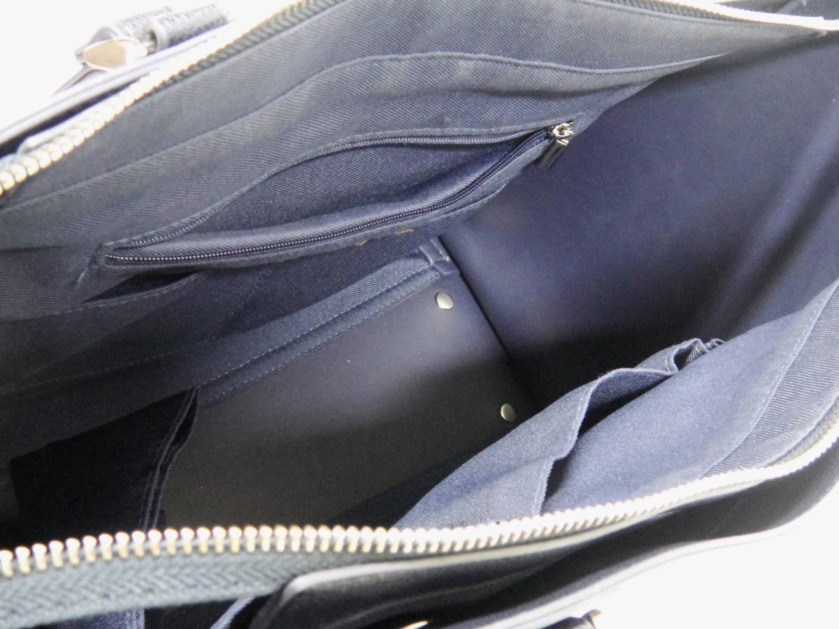 [BGA556]Reflect/ Reflect большая сумка темно-синий цвет темно-синий искусственная кожа сумка для хранения имеется женский б/у товар used