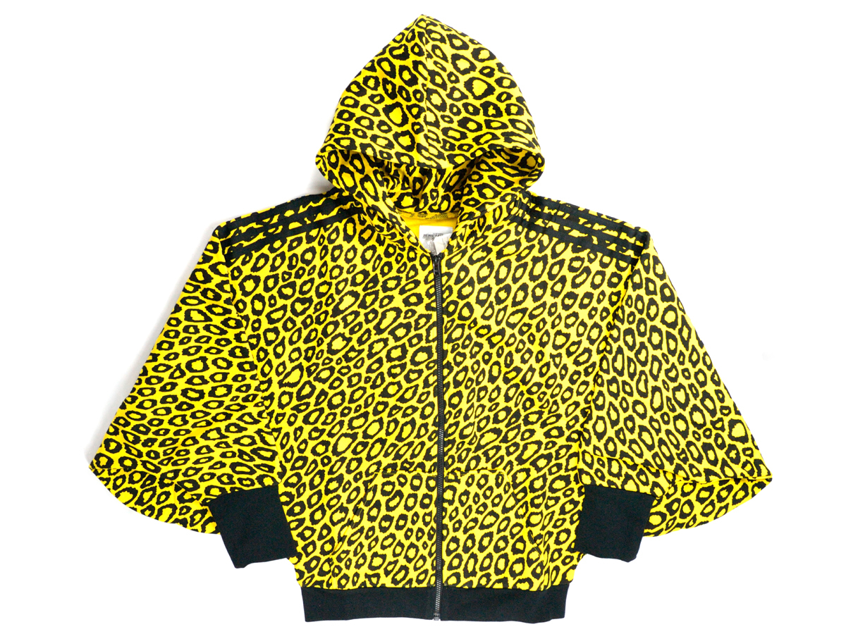 国内正規品 新品未使用 ADIDAS ORIGINALS O BY O JEREMY SCOTT JS WMNS LEOPARD BAT WING ZIPUP HOODIE アディダス ジェレミー スコット M