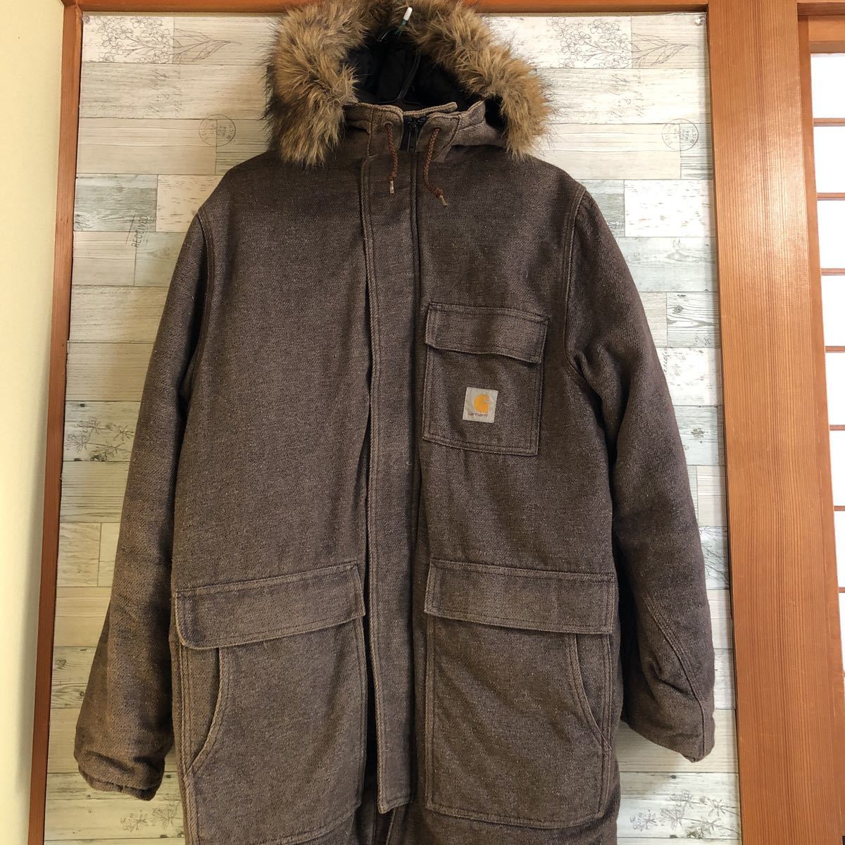 驚きの値段】 carhartt シベリアンパーカー ジャケット コート ファー