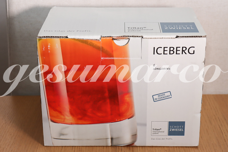 新品未使用!! ショット・ツヴィーゼル 6個セット SCHOTT ZWIIESEL ICEBERG LONGDRINK 480ml 16.2oz ロングドリンク グラス / タンブラー_画像4