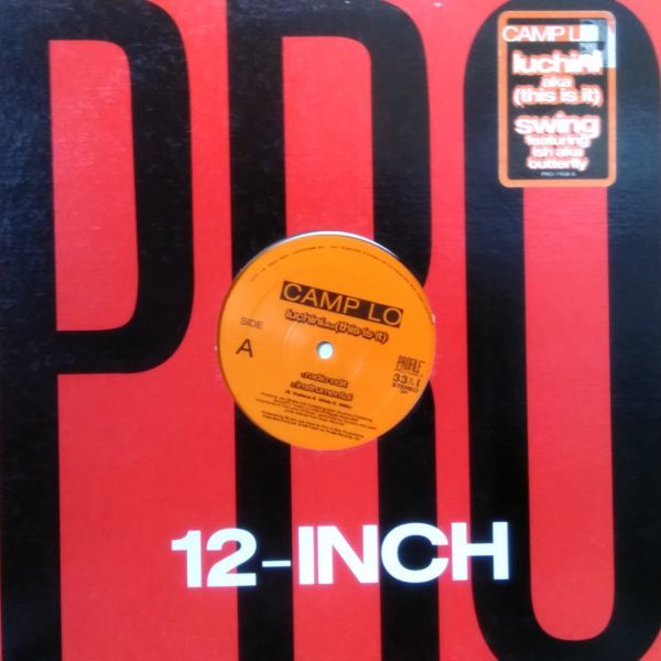 12inchレコード　 CAMP LO / LUCHIN (THIS IS IT)_画像1