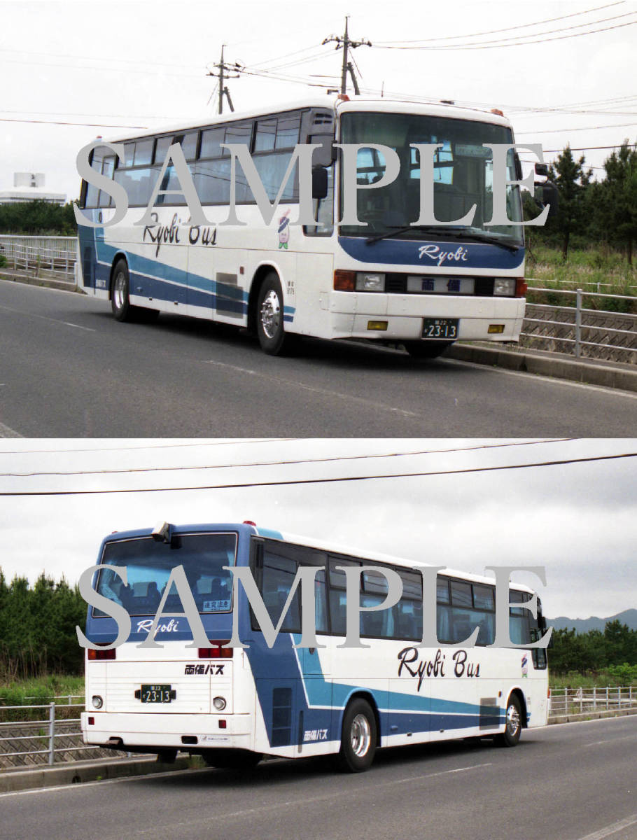 Ｆ バス写真 Ｌ版２枚 貸切車 公式の店舗 エアロバス SALE 100%OFF 両備バス