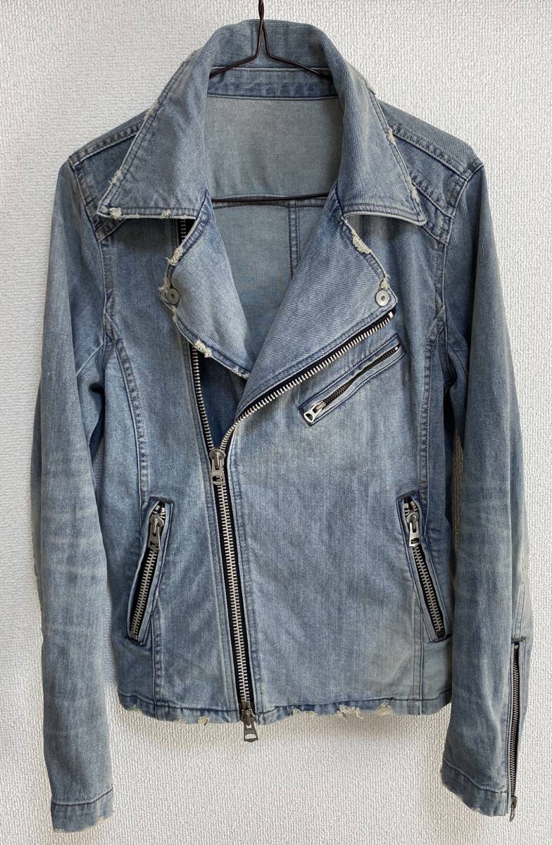 CIVARIZE シヴァーライズ / 新品 2016 加工 デニム Wライダース