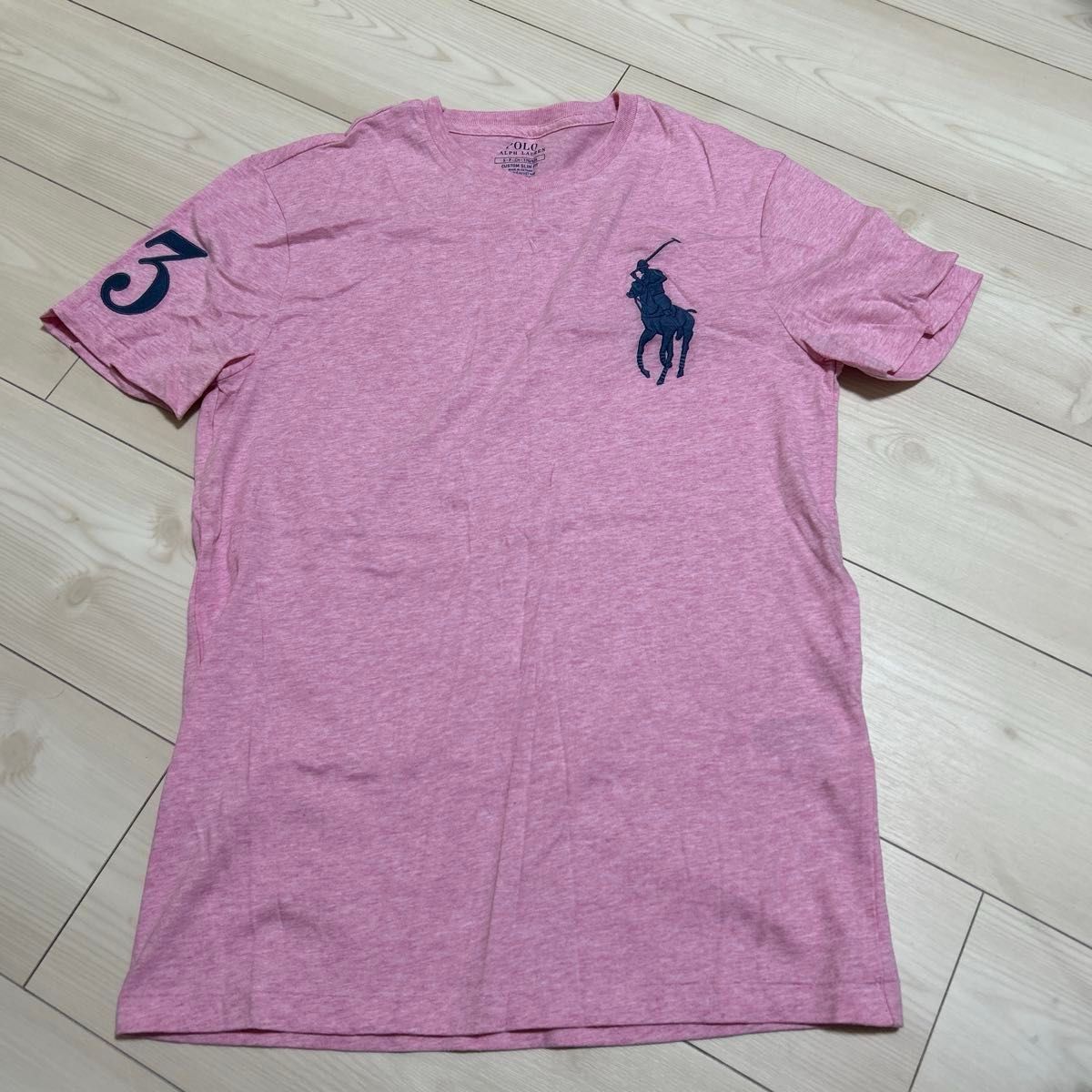 ❤︎りり❤︎】ラルフローレンビッグポニー半袖Tシャツ ピンク POLO