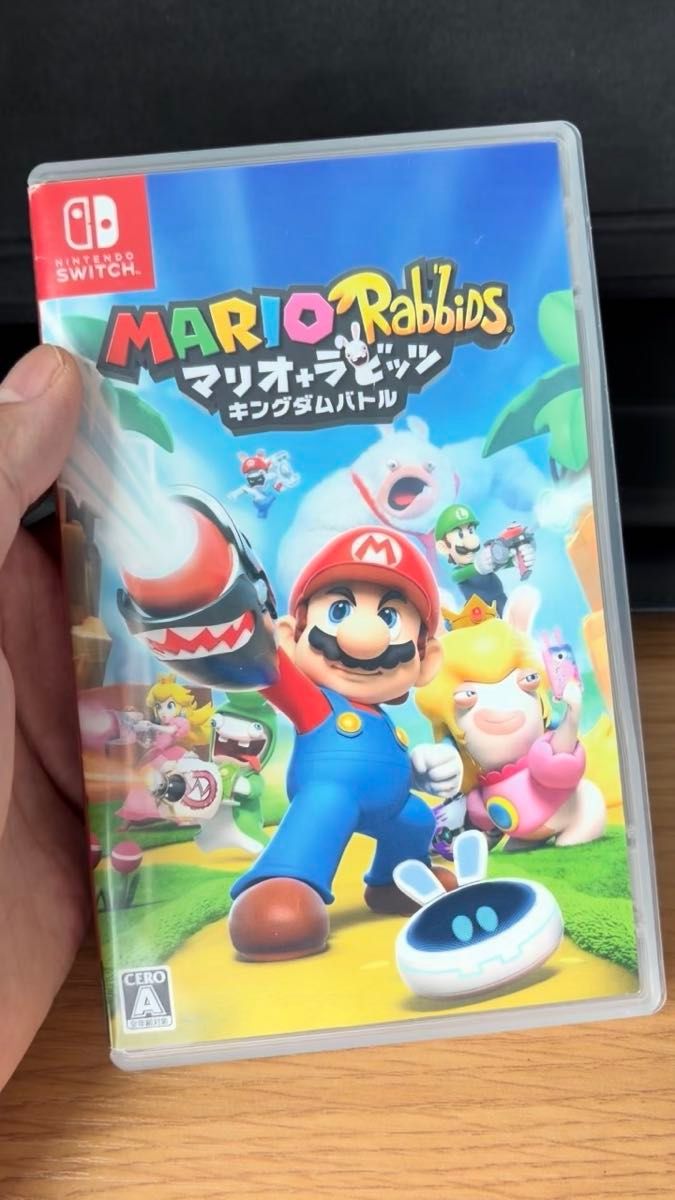 美品　Nintendo Switch ニンテンドースイッチ ソフト マリオ ラビッツ キングダムバトル MARIO