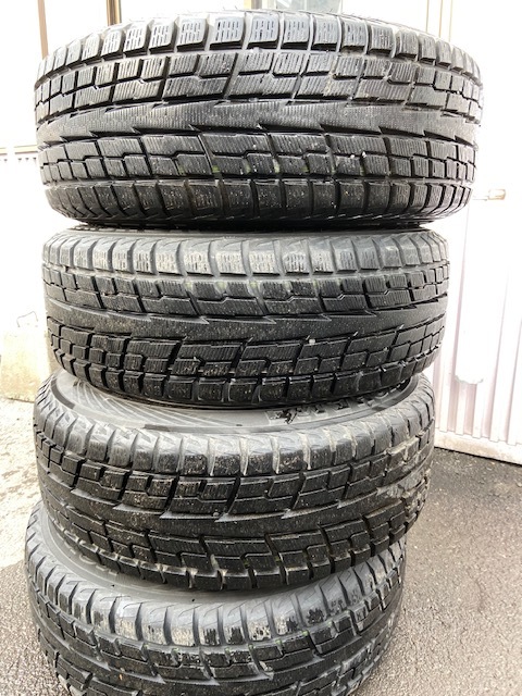 Mクラス純正　８Jx17+52 PCD112/5H +ジオランダー　235/65R17 残り溝約9mm バリ山スタッドレス　ML350 R350等4マチック車に_画像6