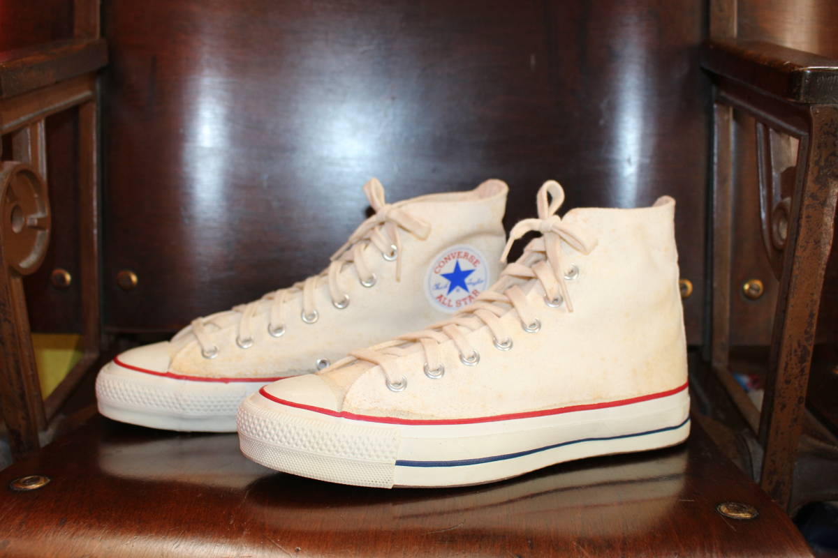 デッド 70's コンバース オリジナル スニーカー チャックテイラー 未使用 箱なし ワンスター CONVERSE ALL STAR USA アメリカ製 7.5 7 1/2_画像3