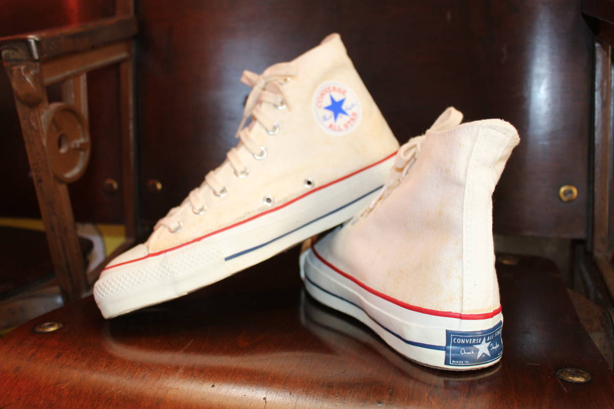 デッド 70's コンバース オリジナル スニーカー チャックテイラー 未使用 箱なし ワンスター CONVERSE ALL STAR USA アメリカ製 7.5 7 1/2_画像5