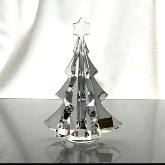 バカラ　ノエル　クリスマス ツリー オブジェ クリスタル 置物 新品】バカラ クリスマスツリー オブジェ 置物 クリスタルガラス