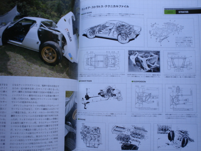 MotorFan　Illustrated　特別編集　Part2：スーパーカーのテクノロジー　カウンタック　ストラトス　930　CX　シロッコ　ディーノ_画像6