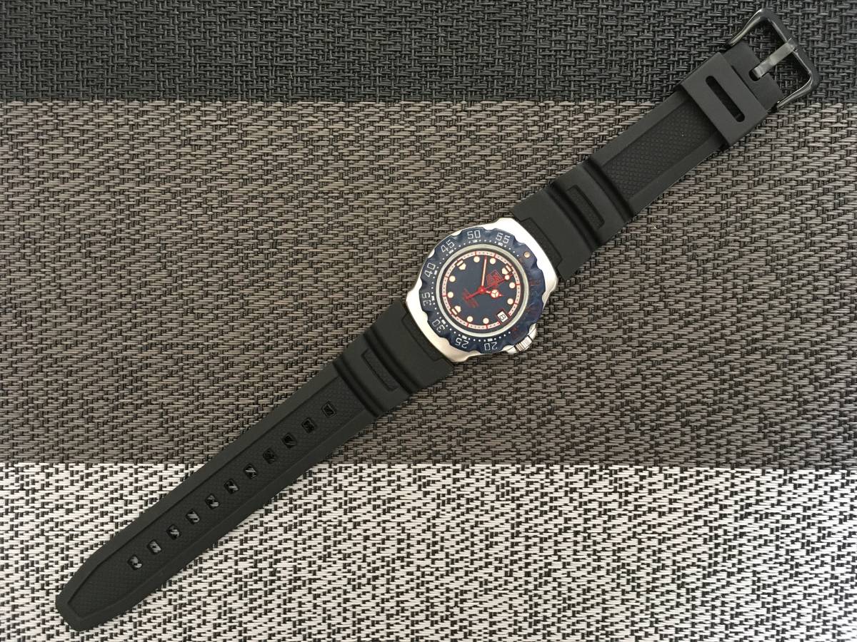 ★[●]TAG HEUER Professional ボーイズ 黒文字盤 クオーツ*