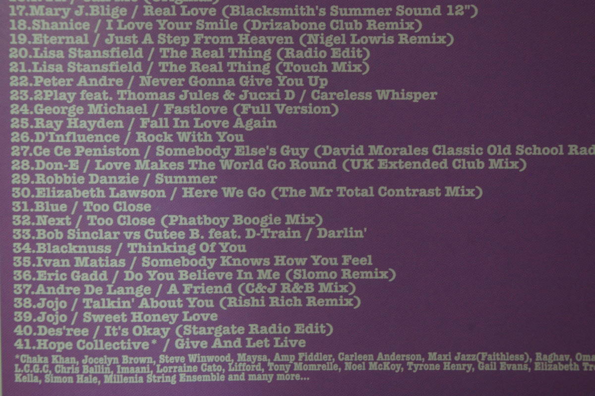 UK R&B / UK Soul : Best Selection Vol.2 / DJ Cookie 中古mixCD 2005 trusty label honeyz tatyana ali mark morrison desire celetia _画像5