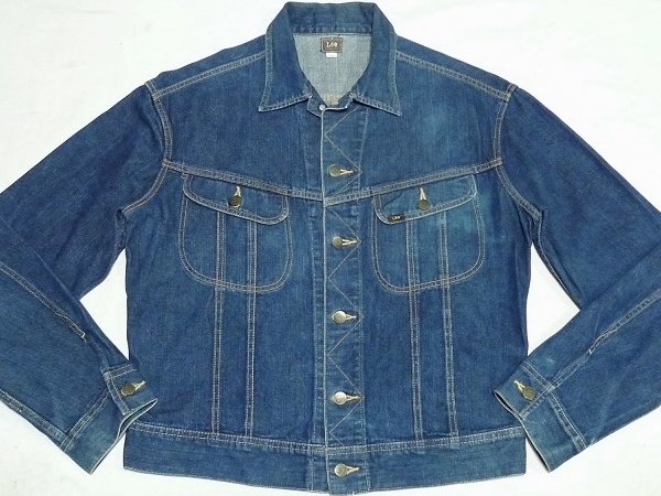 美品Leeリー復刻101J RidersJacketライダースジャケット42(XL)1946年モデルUsedWash日本製\23100