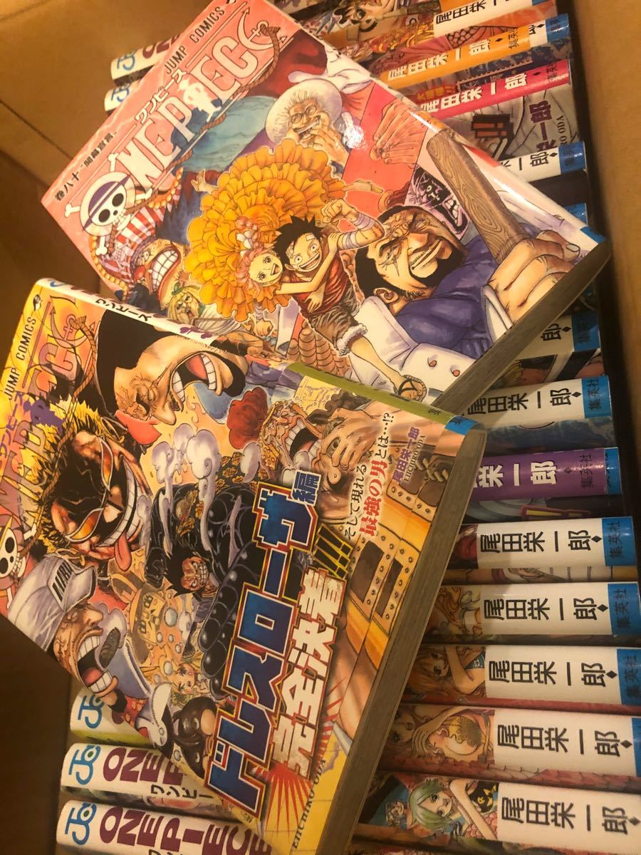 Paypayフリマ ワンピース One Piece コミック 61 80巻 72巻抜け 漫画