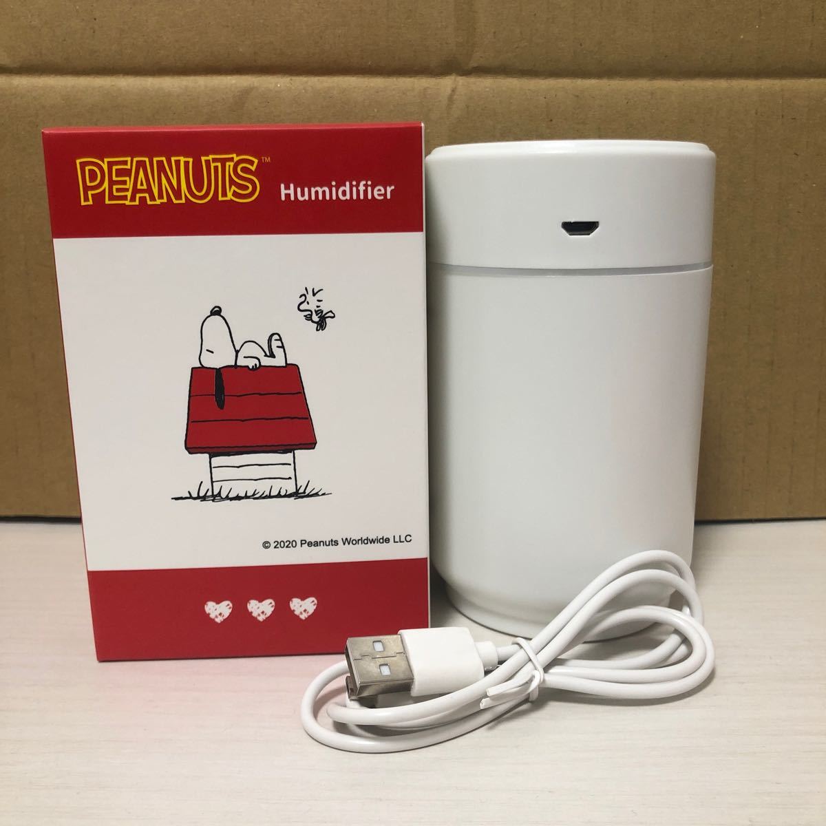 スヌーピー USB専用超音波式LED卓上加湿器 加湿器|Yahoo!フリマ スヌーピー USB専用超音波式LED卓上加湿器 加湿器|Yahoo!フリマ