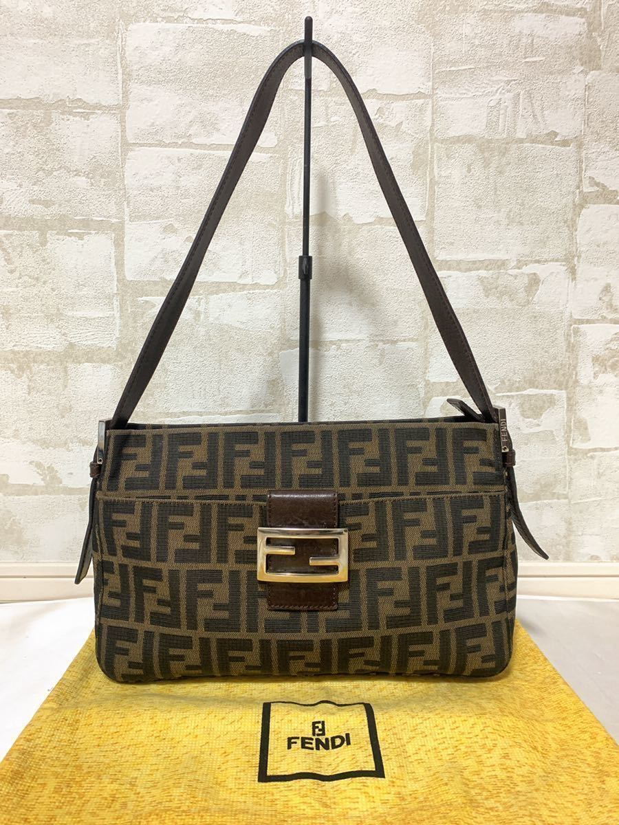 華麗 美品！FENDI フェンディ ワンショルダーバッグ シルバー金具 FF