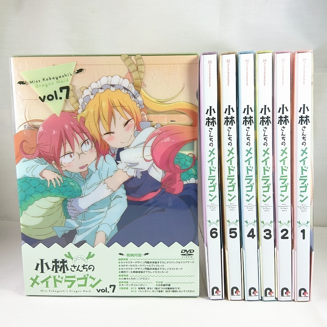 人気メーカー・ブランド 小林さんちのメイドラゴン Blu-ray 1〜7巻