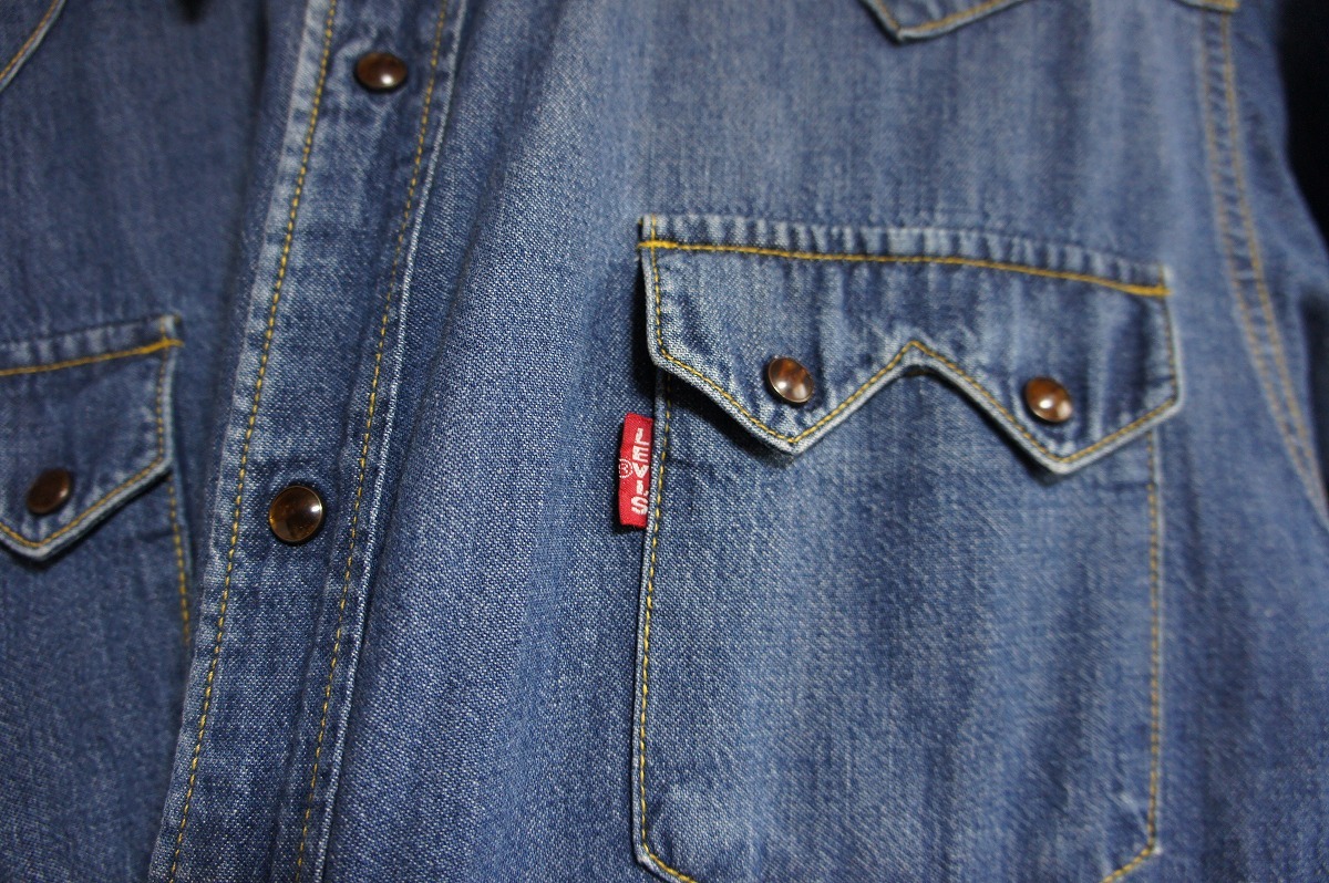 Yahoo!オークション   希少's ビンテージ Levis Western We